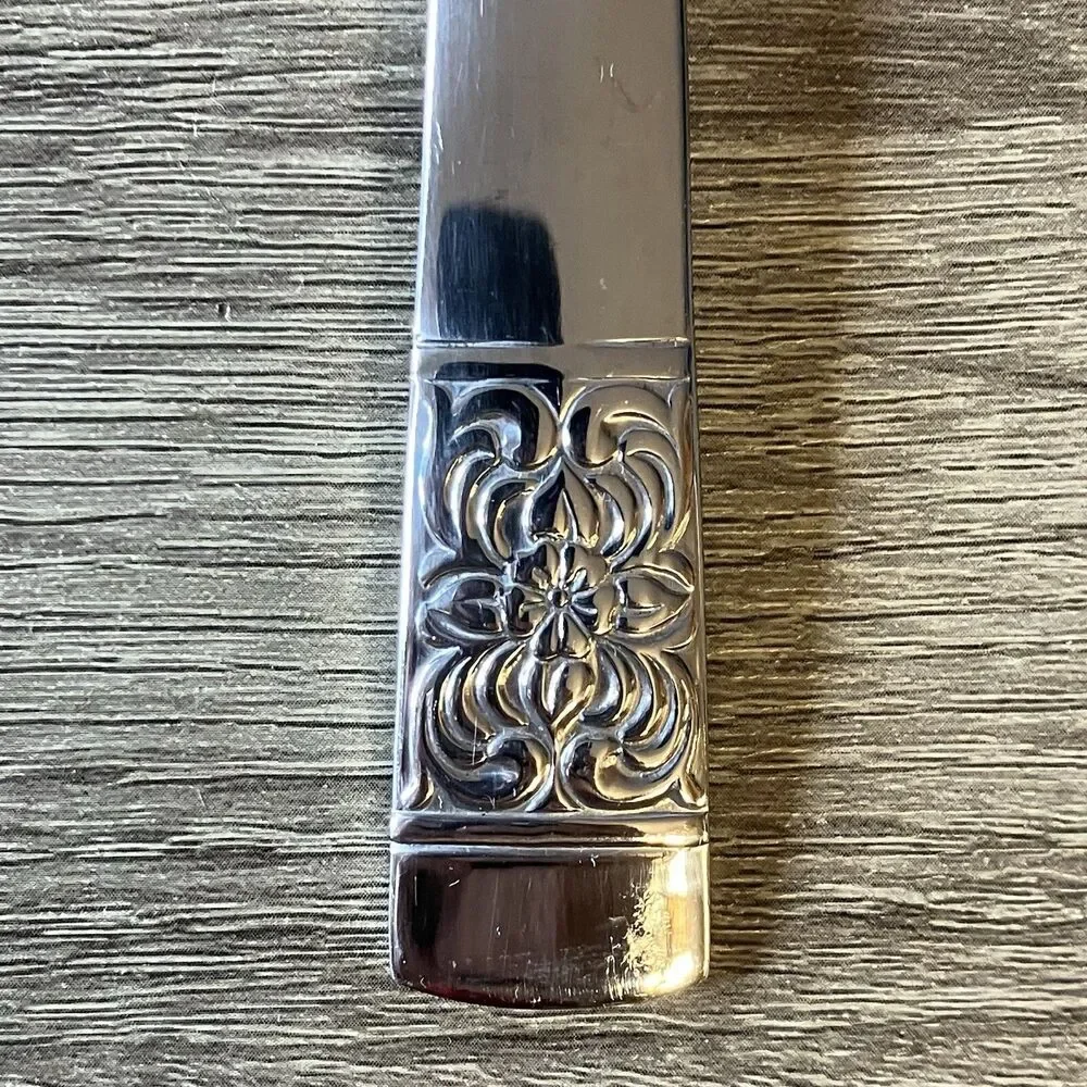 Reed & Barton HARVEST BOUQUET Stainless 18/10 Pierced Serving Spoon Replacement